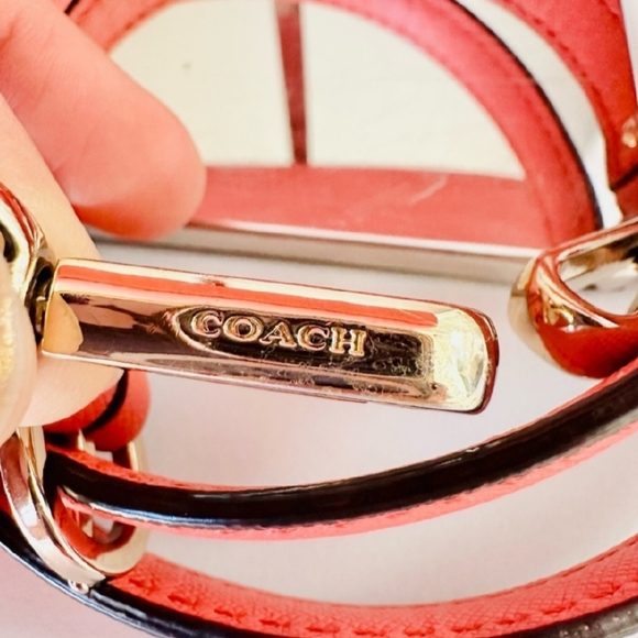 AUTHENTIC COACH Pink Tote Bag - Picture 10 of 12